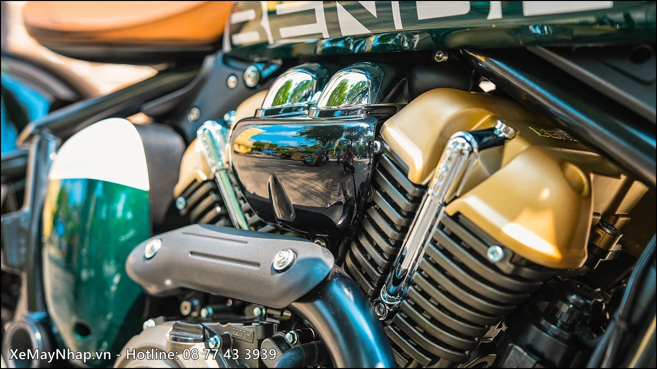 Benda Napoleon Bob 250 mau xanh ngoc 25