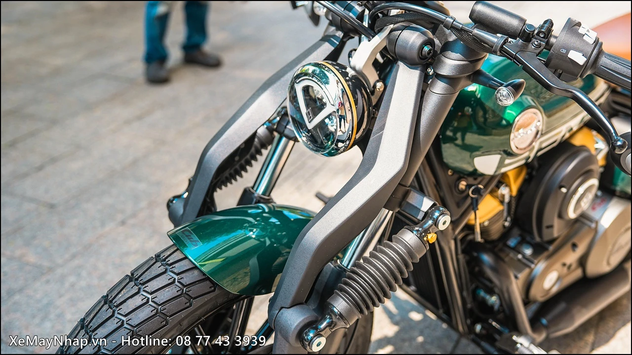 Benda Napoleon Bob 250 mau xanh ngoc 46