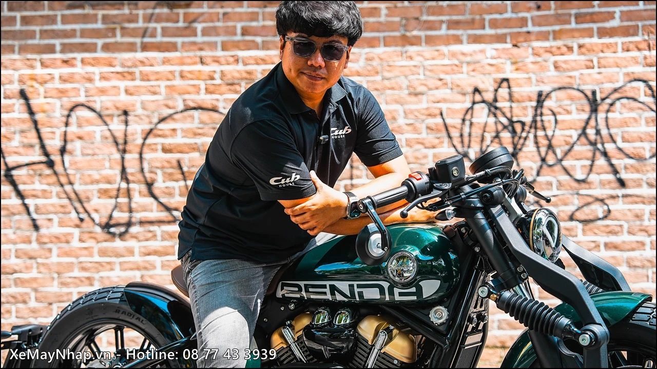 Benda Napoleon Bob 250 mau xanh ngoc 63