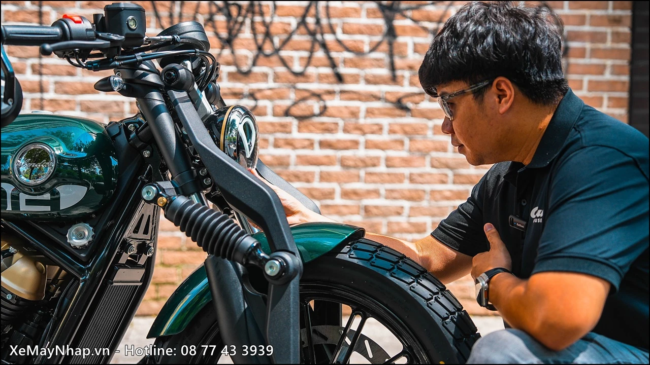 Benda Napoleon Bob 250 mau xanh ngoc 72