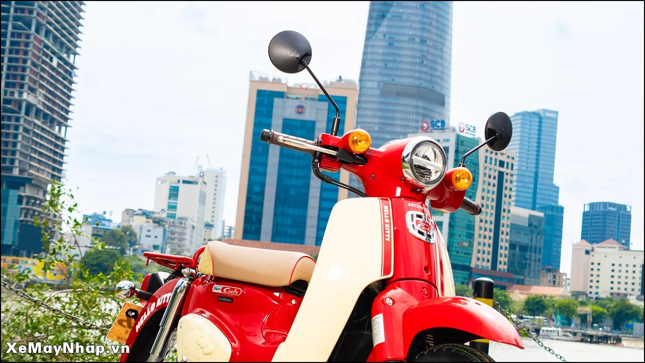 Honda Super Cub 50 Hello Kitty mon qua hoan hao cho nguoi than 21