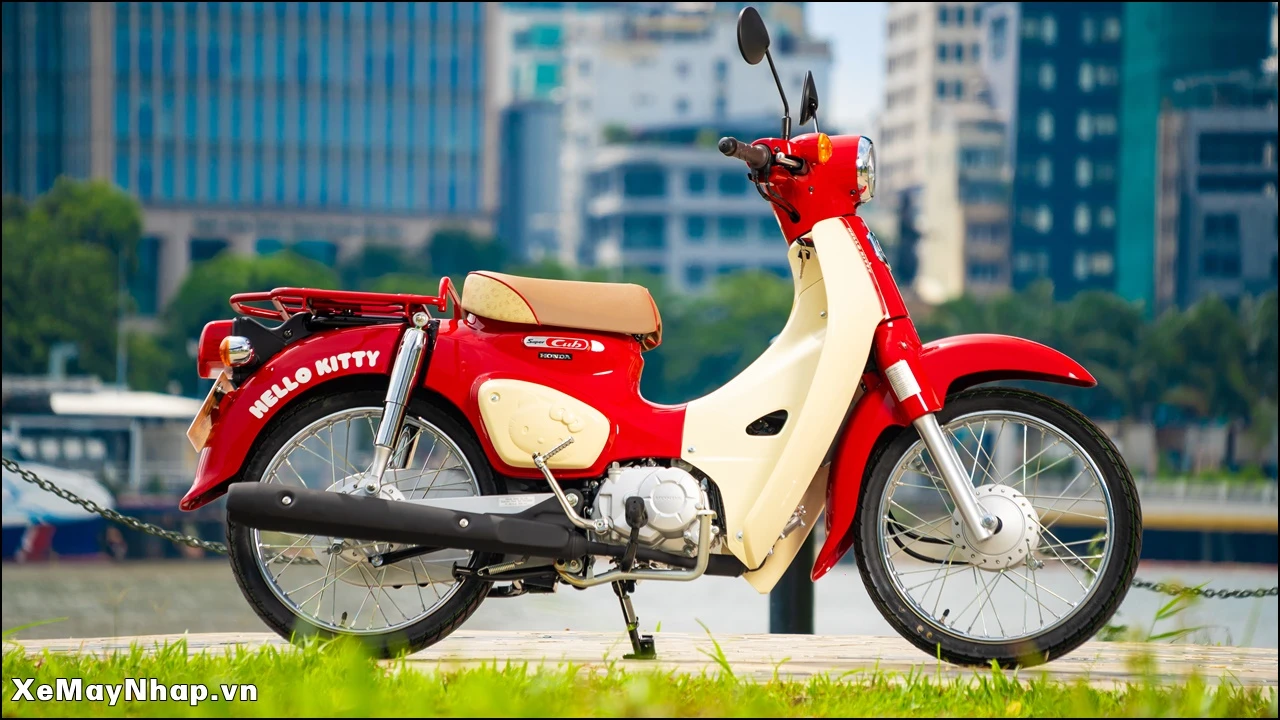 Honda Super Cub 50 Hello Kitty mon qua hoan hao cho nguoi than 3
