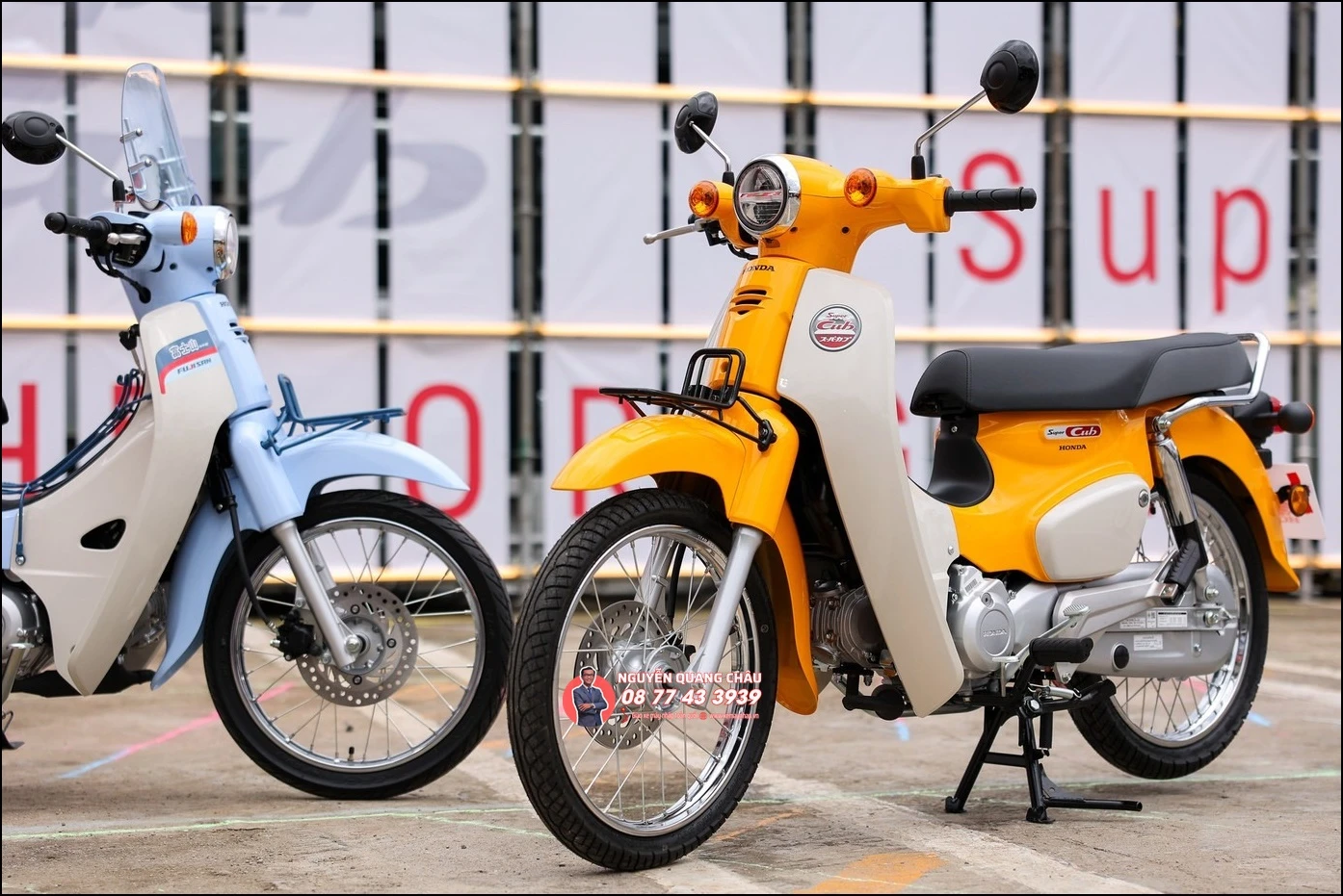Honda Super Cub Fujisan Limited Edition (phiên bản núi Phú Sĩ) 51 Honda Super Cub Fujisan Limited Edition phien ban nui Phu Si 43