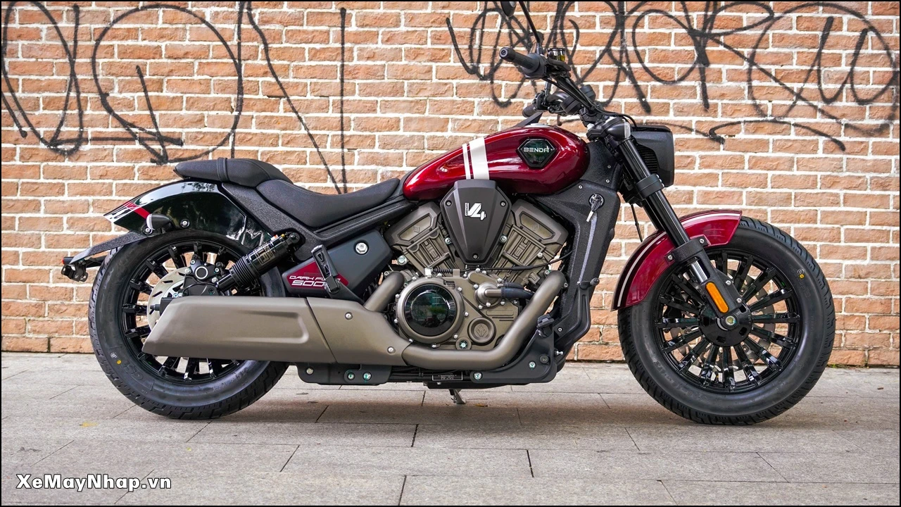 Benda Dark Flag 500 Commander là cái tên khiến giới chơi xe phải ngoái nhìn 1 Xe May Nhap tu hao la don vi phan phoi chinh thuc mau Benda Dark Flag 500 Commander 71