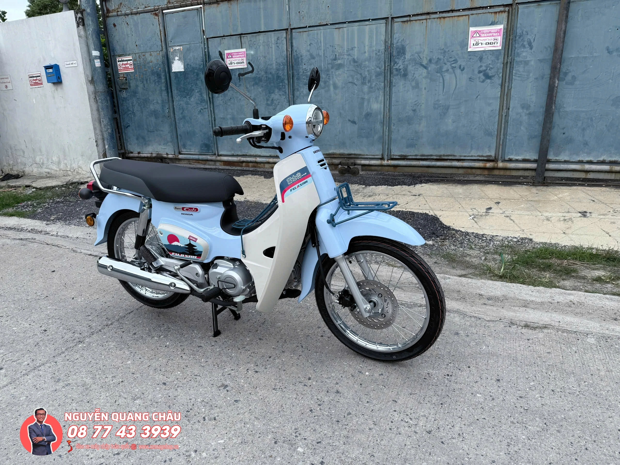 Honda Super Cub Fujisan Limited Edition chi san xuat gioi han 500 chiec tren toan Thai Lan 10
