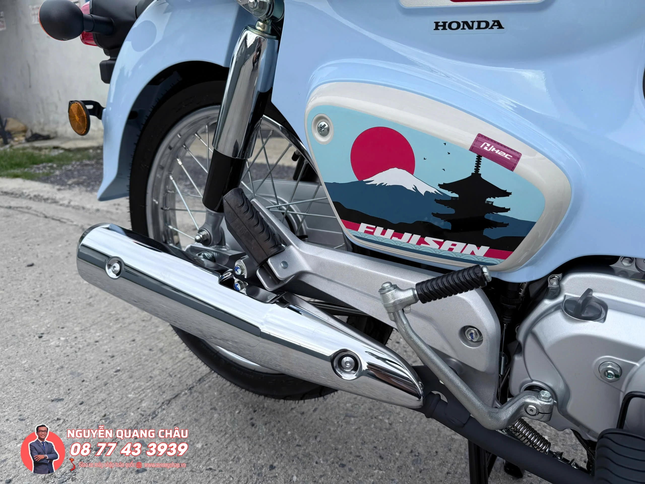 Honda Super Cub Fujisan Limited Edition chi san xuat gioi han 500 chiec tren toan Thai Lan 14
