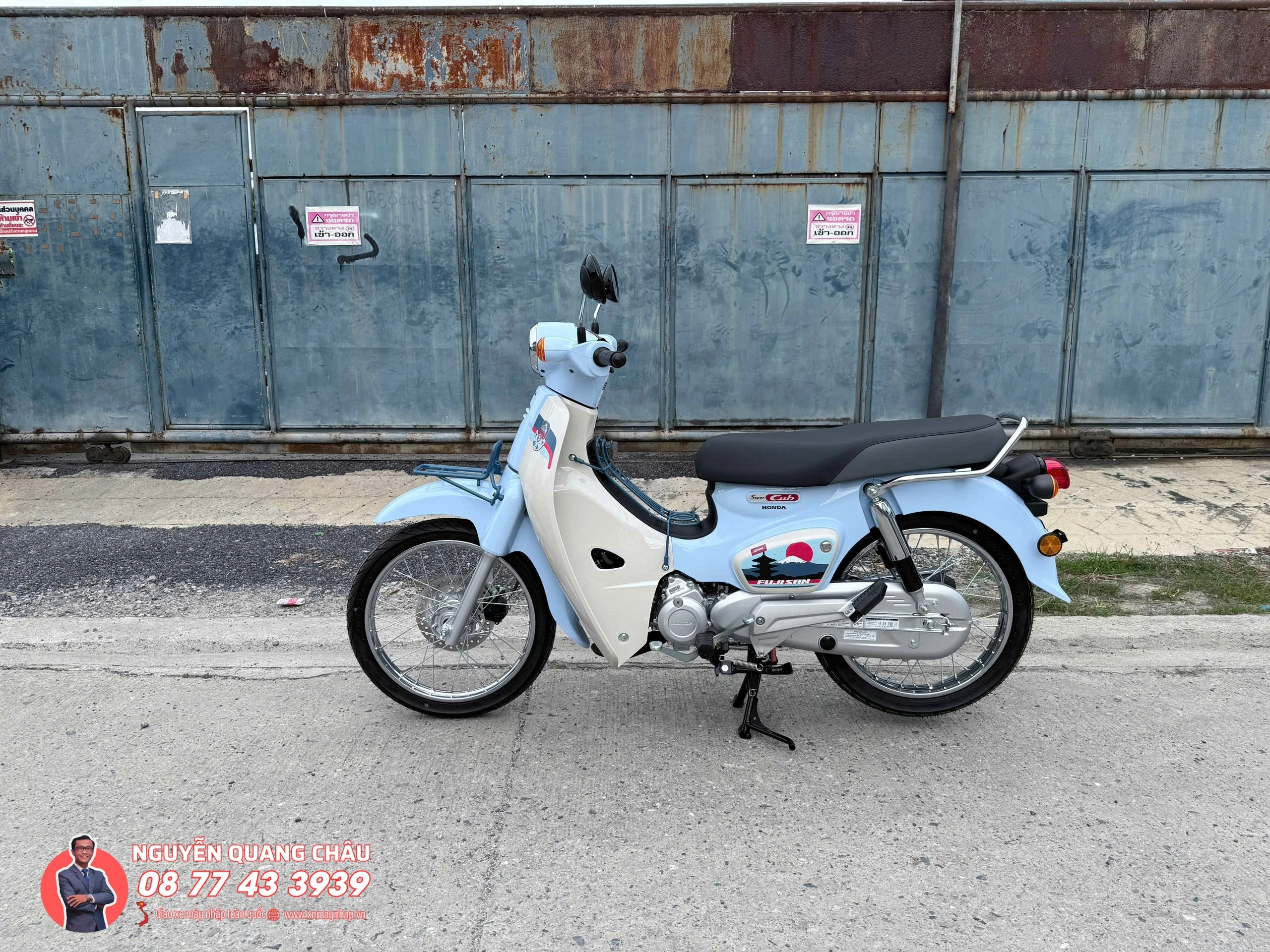 Honda Super Cub Fujisan Limited Edition chi san xuat gioi han 500 chiec tren toan Thai Lan 21