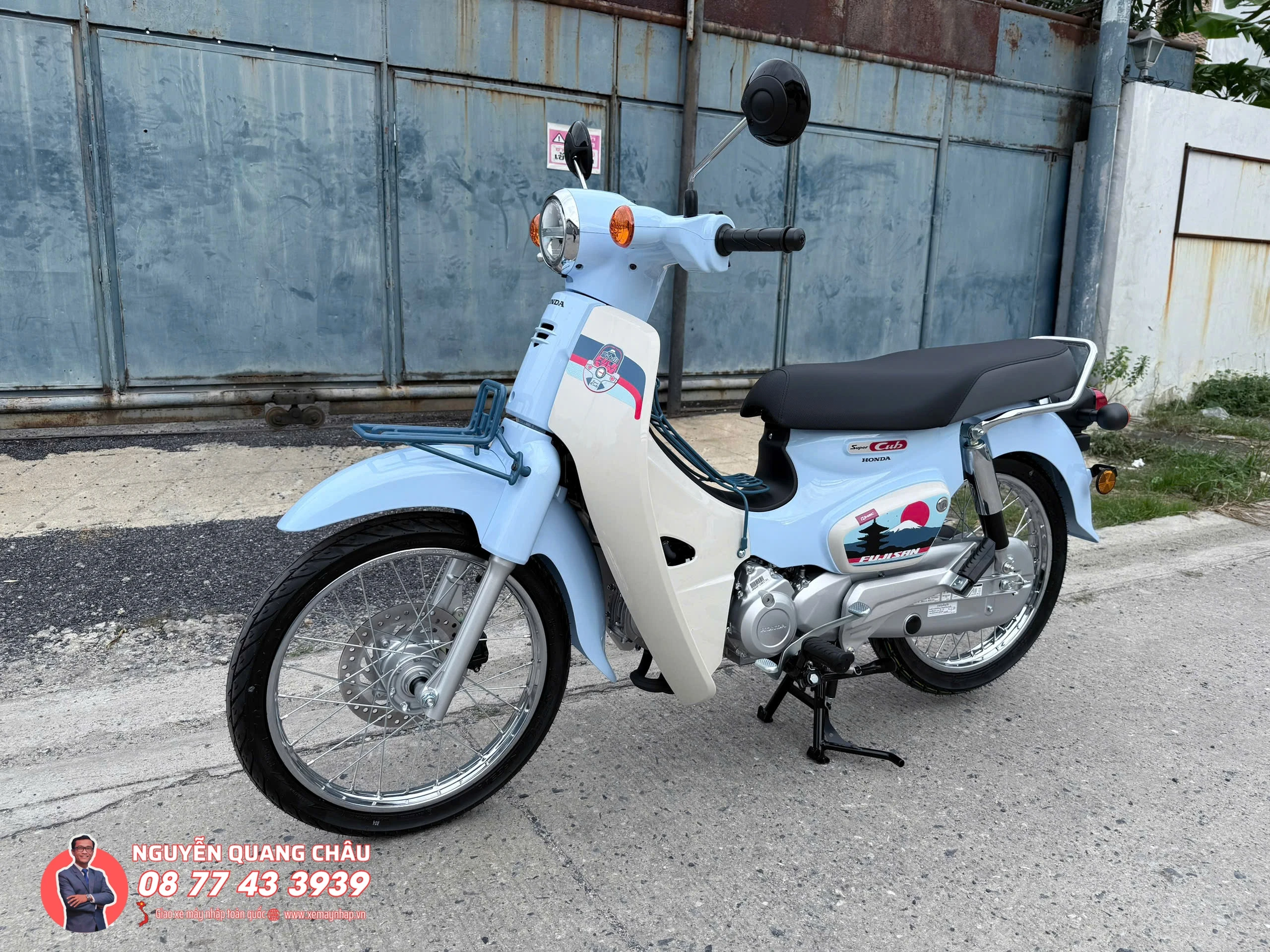 Honda Super Cub Fujisan Limited Edition chi san xuat gioi han 500 chiec tren toan Thai Lan 25