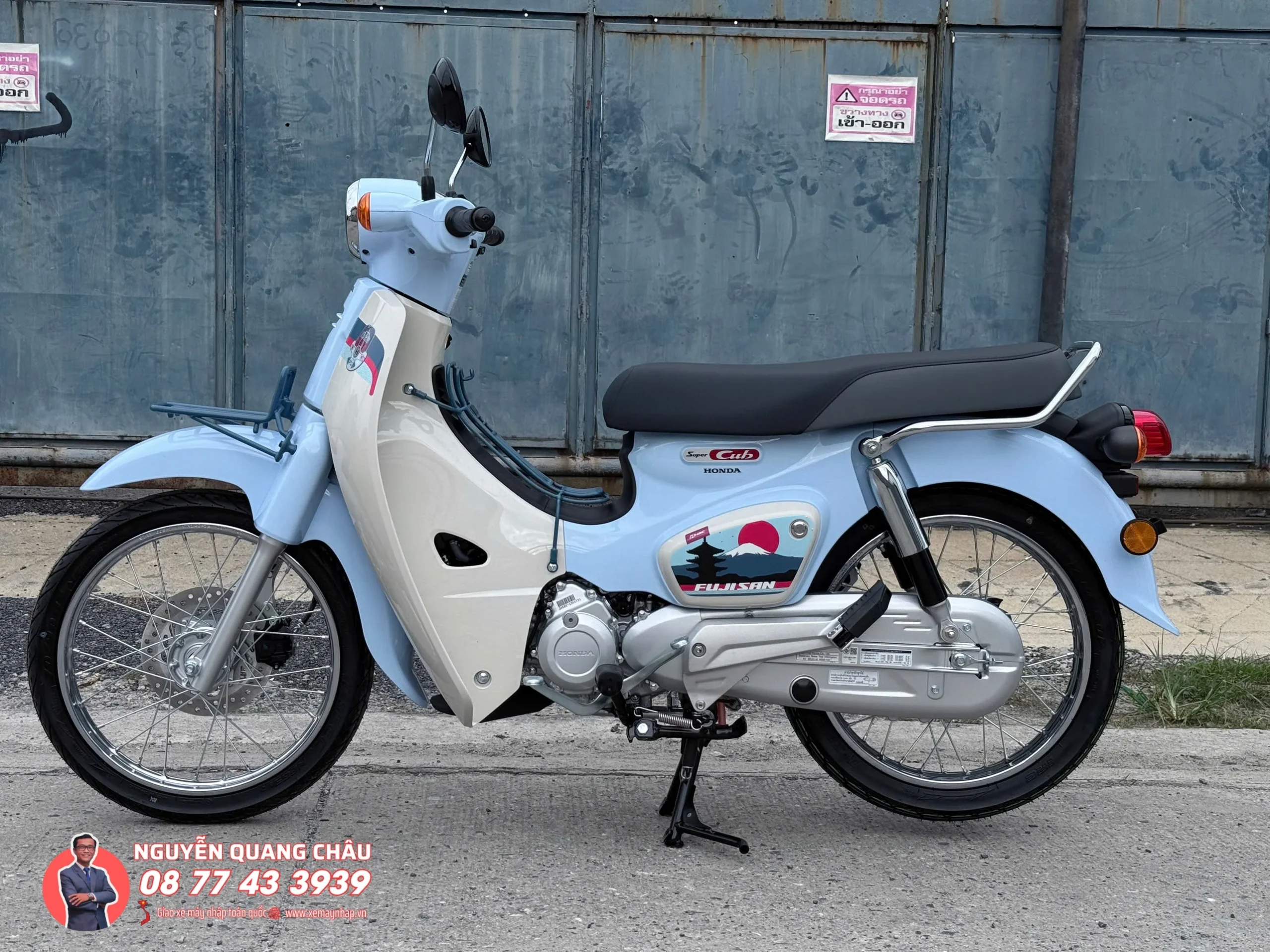 Honda Super Cub Fujisan Limited Edition chi san xuat gioi han 500 chiec tren toan Thai Lan 26 scaled