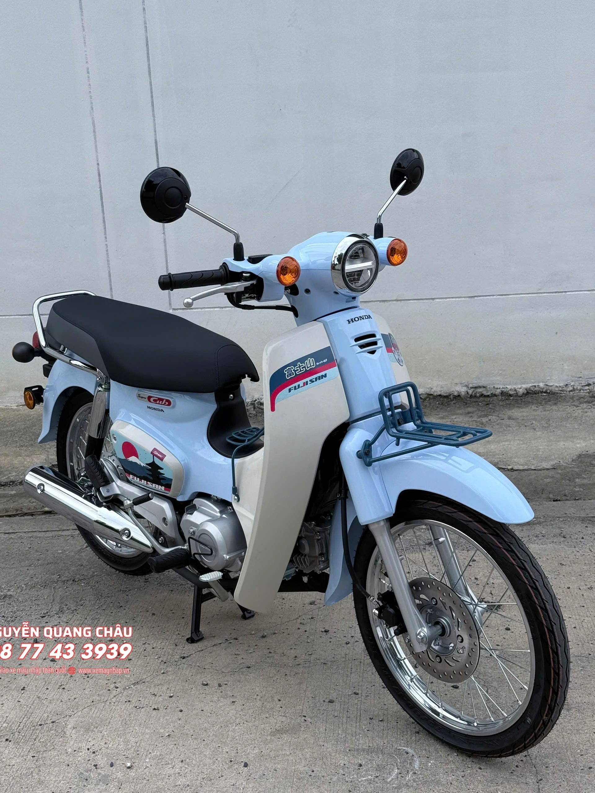Honda Super Cub Fujisan Limited Edition chi san xuat gioi han 500 chiec tren toan Thai Lan 27