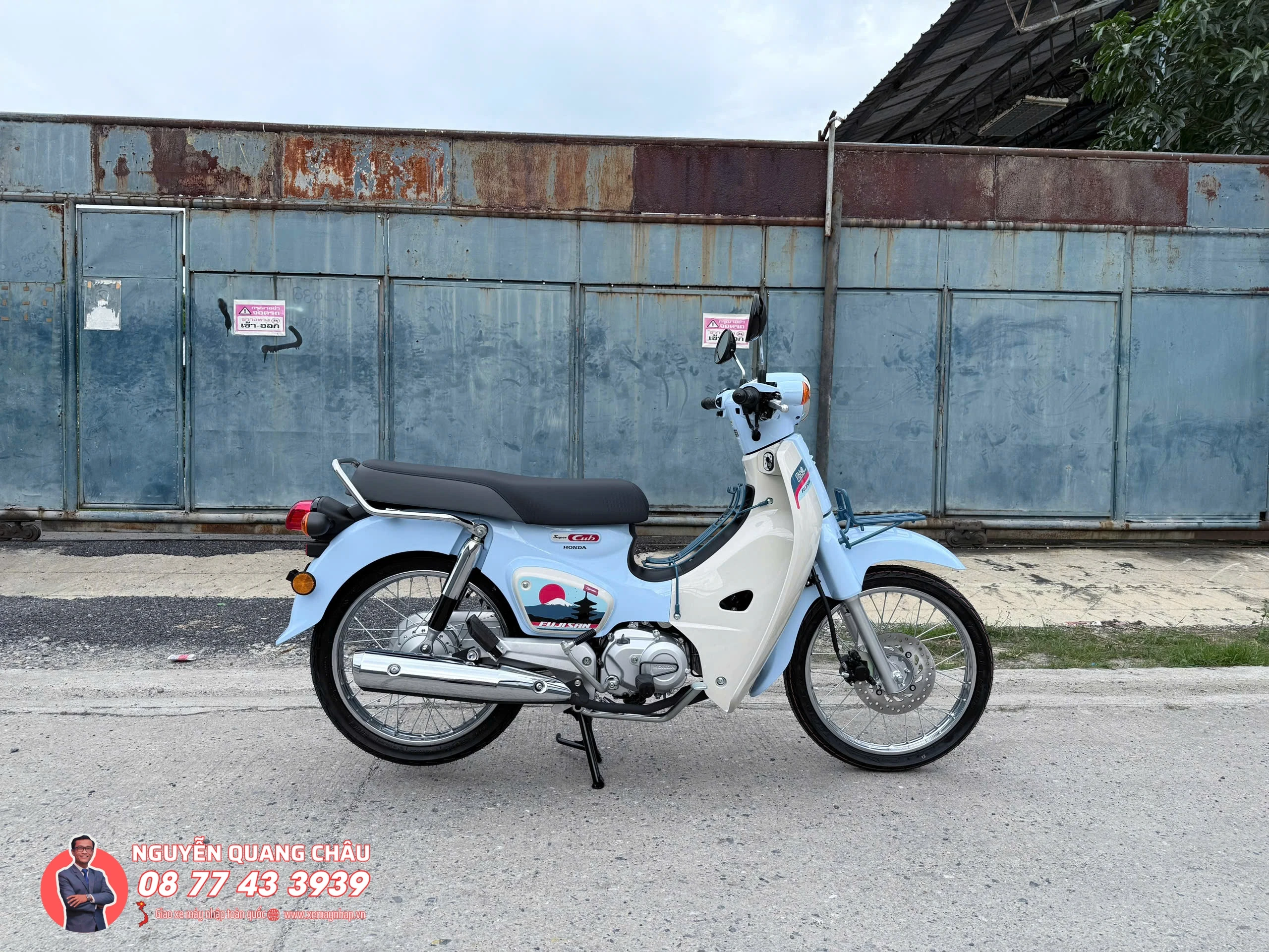 Honda Super Cub Fujisan Limited Edition chi san xuat gioi han 500 chiec tren toan Thai Lan 4