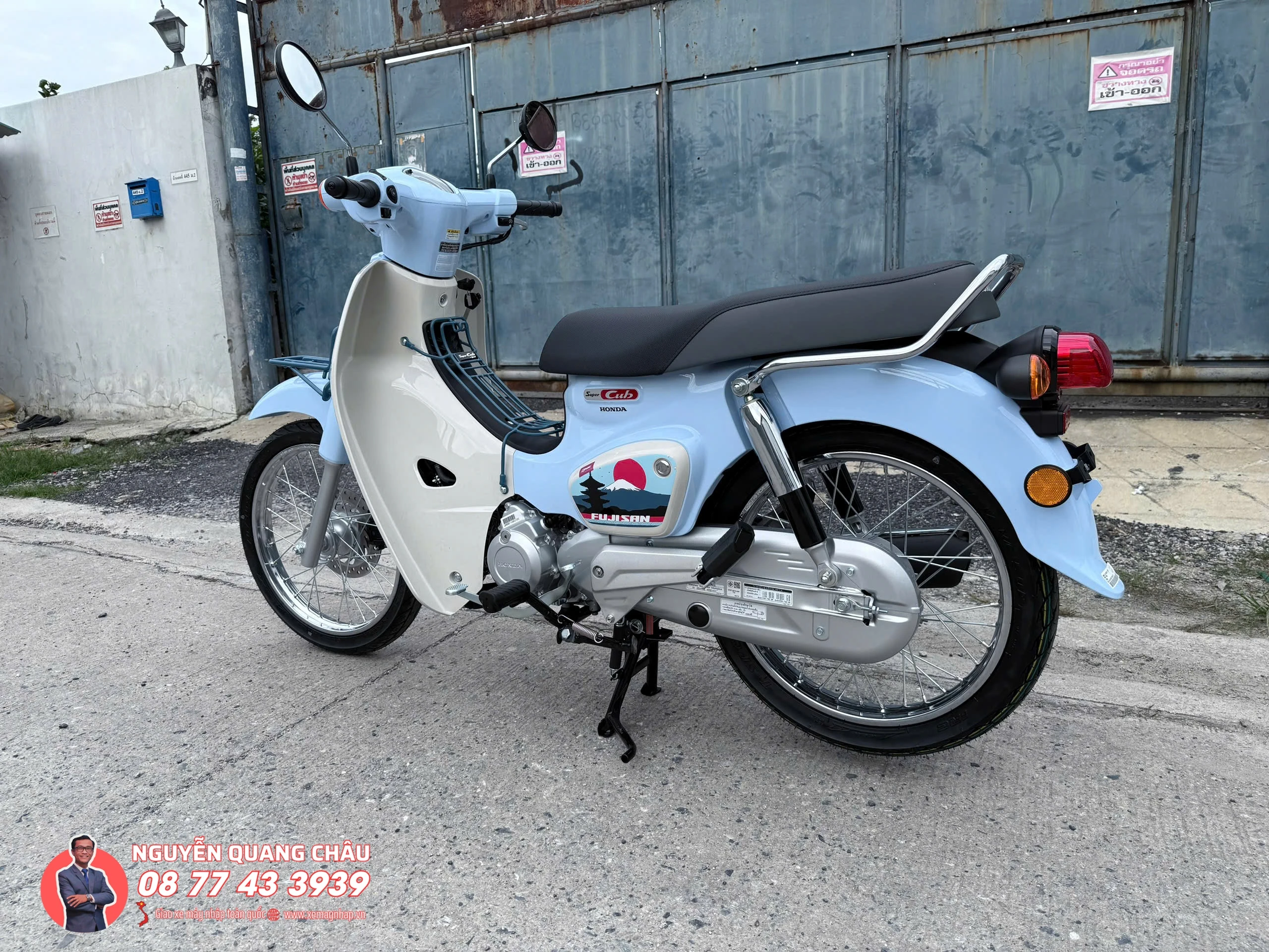 Honda Super Cub Fujisan Limited Edition chi san xuat gioi han 500 chiec tren toan Thai Lan 43