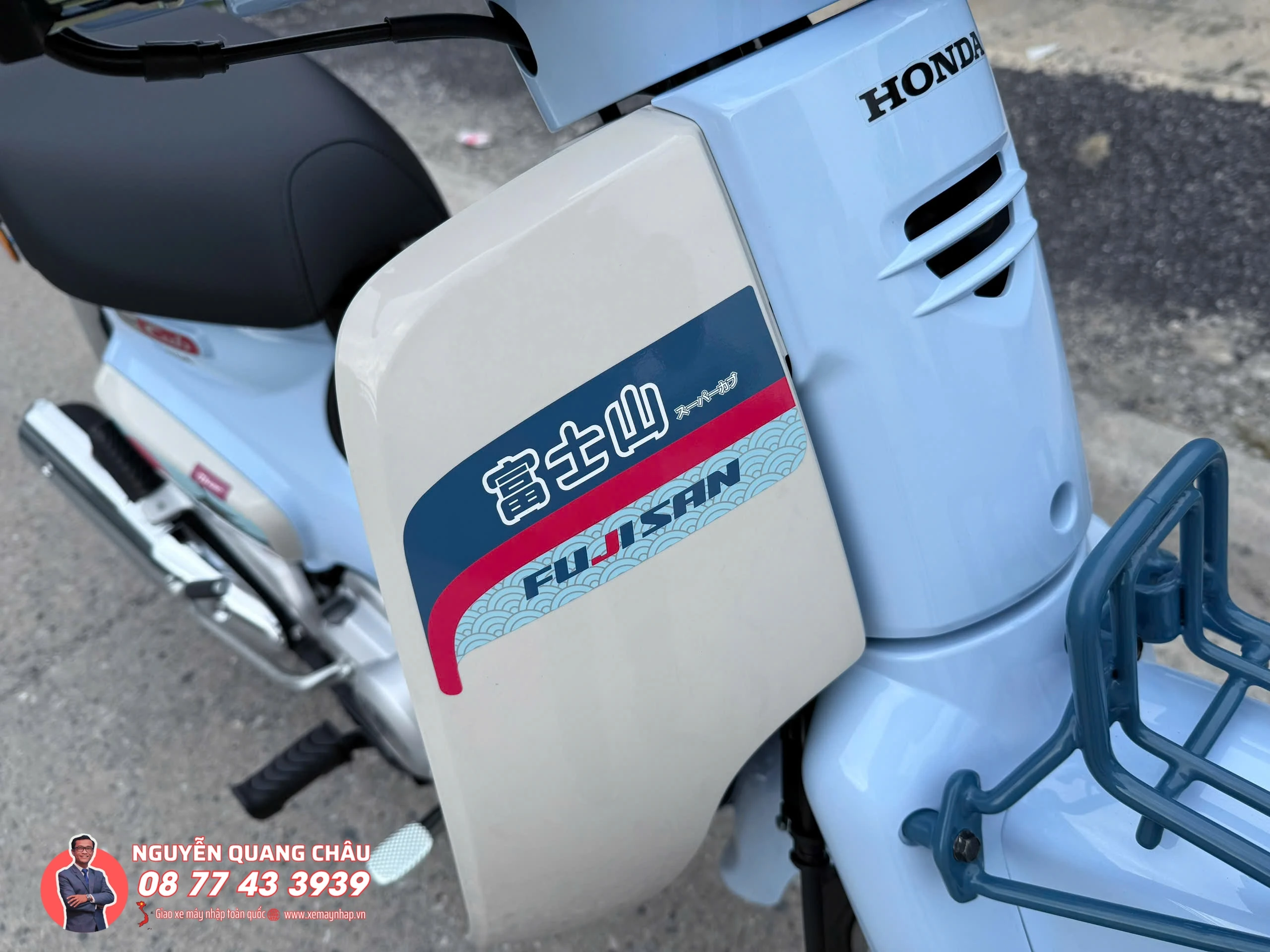 Honda Super Cub Fujisan Limited Edition chi san xuat gioi han 500 chiec tren toan Thai Lan 9