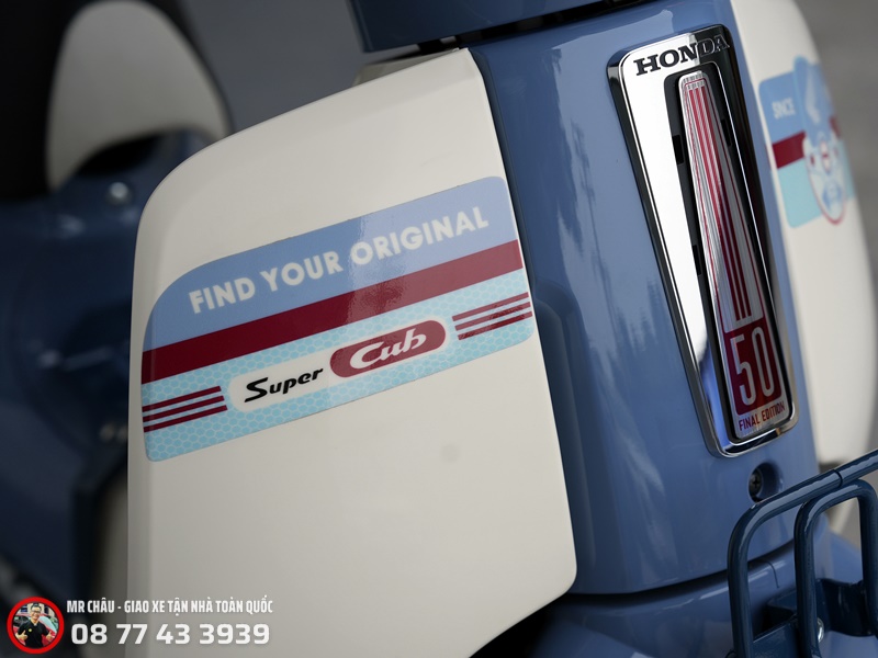 Xe May Nhap chinh thuc ra mat phien ban Honda Super Cub 50 Final Edition Custom by Cub House 24