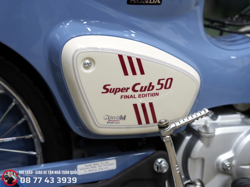 Xe May Nhap chinh thuc ra mat phien ban Honda Super Cub 50 Final Edition Custom by Cub House 3