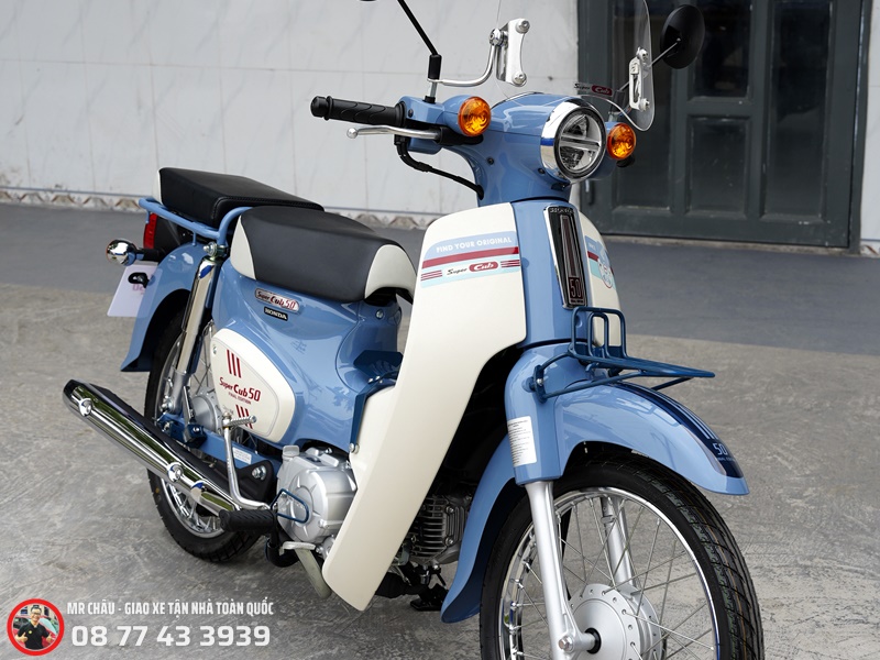 Xe May Nhap chinh thuc ra mat phien ban Honda Super Cub 50 Final Edition Custom by Cub House 65