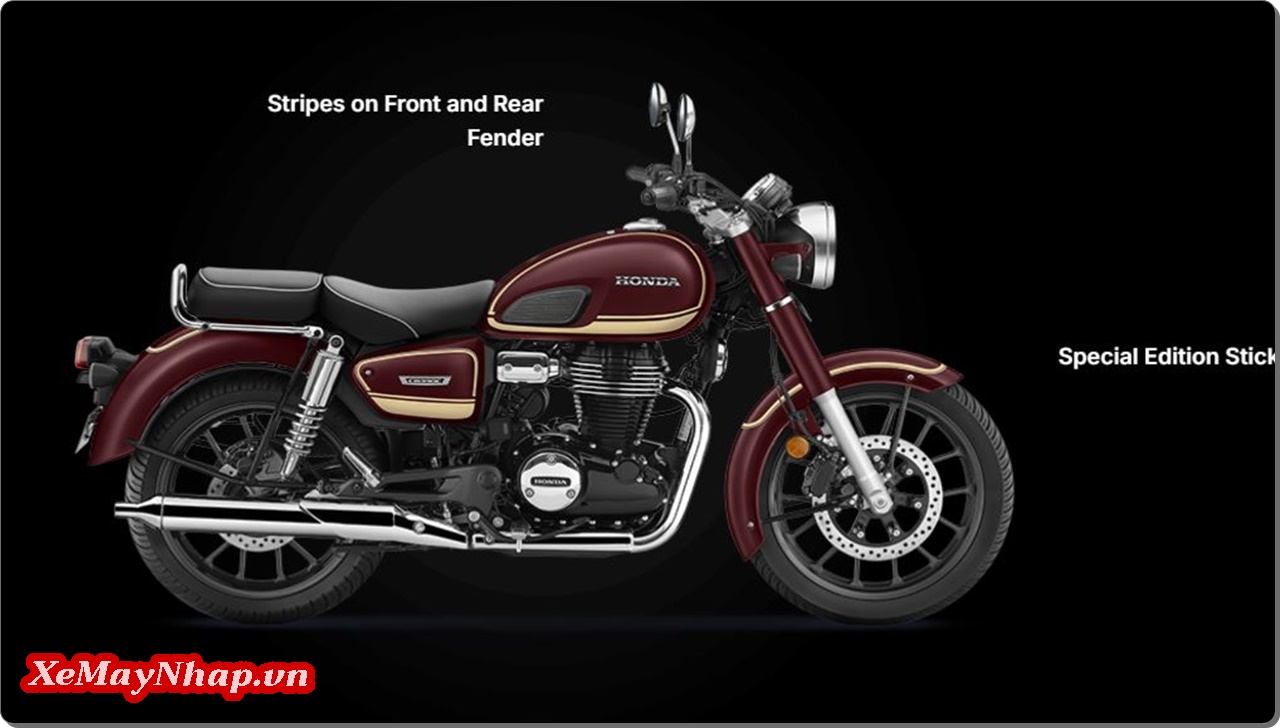 Honda CB350C Special Edition da chinh thuc mo nhan dat coc tai Viet Nam 3