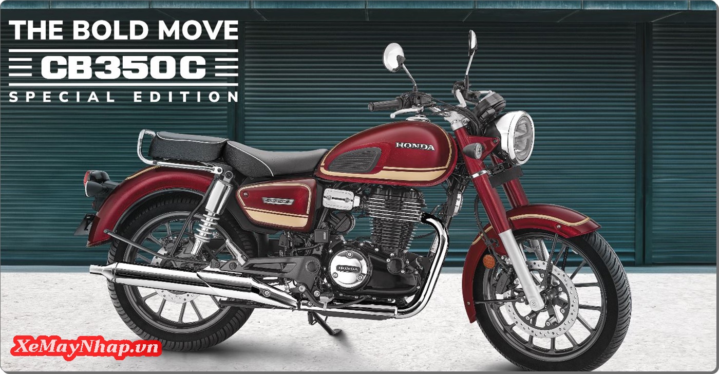 Honda CB350C Special Edition da chinh thuc mo nhan dat coc tai Viet Nam