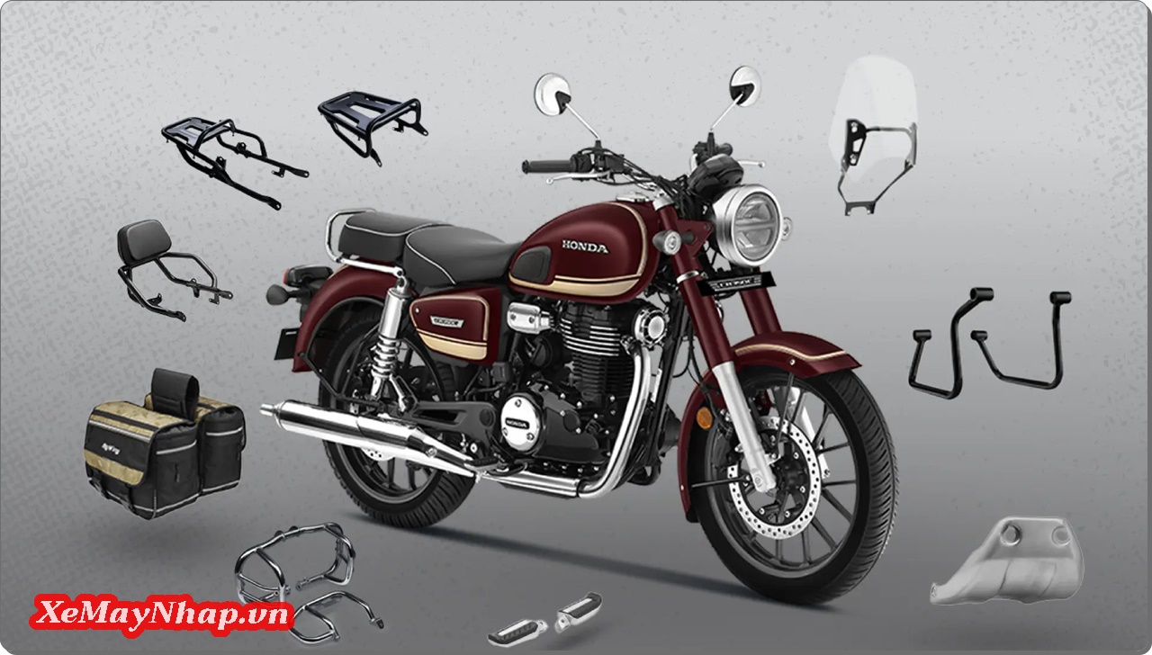 Honda CB350C Special Edition la dai dien cho triet ly co dien hoai niem 5