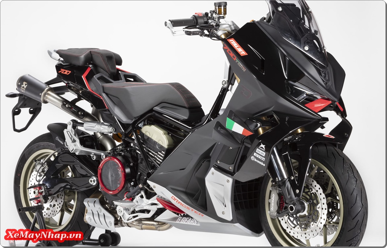 Italjet Dragster 700 Twin Limited Edition Khi xe tay ga khong con la dinh nghia 3