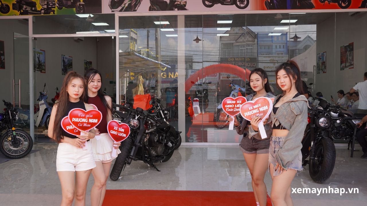 Khai Trương Xe Máy Phương Nam tại Cà Mau