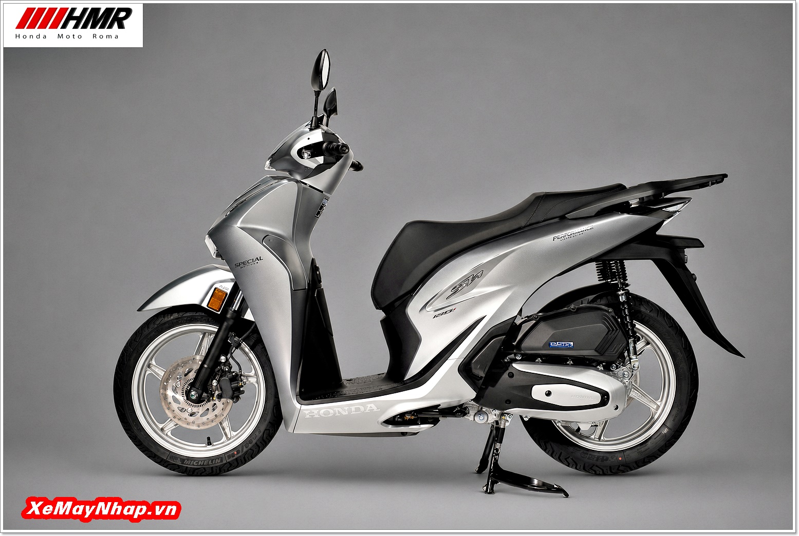 Honda SH Italia Special Silver (màu bạc) (10) Honda SH Italia Special Silver mau bac 10