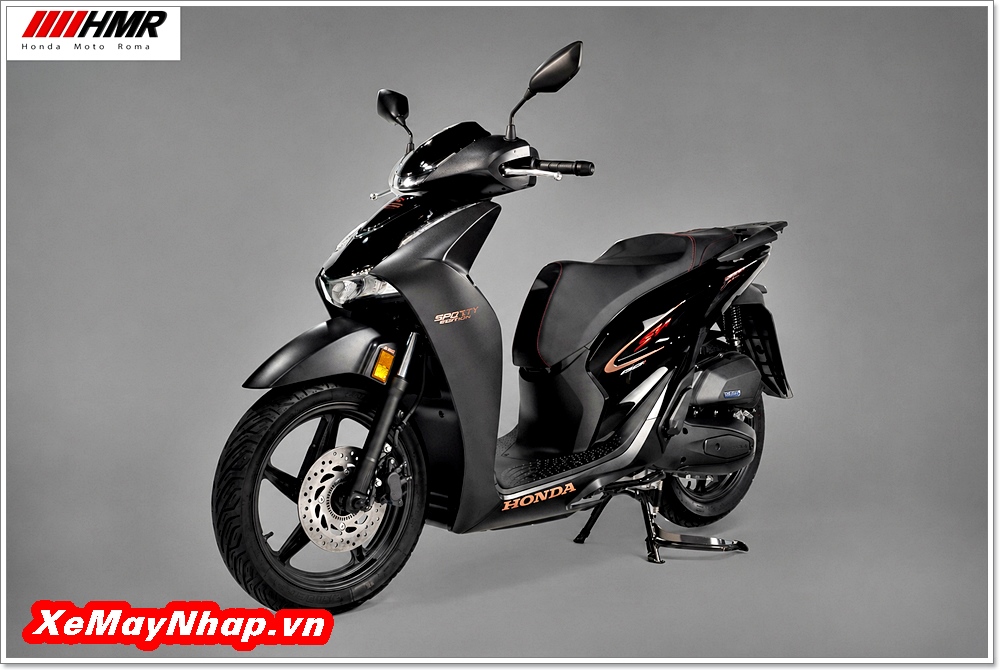 Honda SH Ý 150i Special Edition màu đen Black (4) Honda SH Y 150i Special Edition mau den Black 4