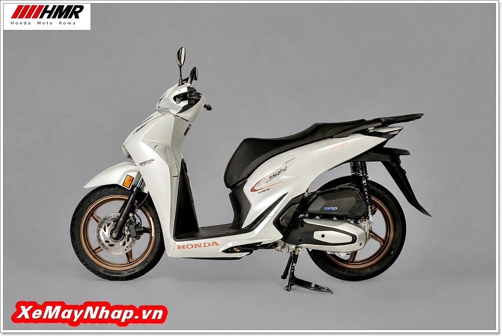Honda SH Ý 150i Special Edition màu trắng - White (11) Honda SH Y 150i Special Edition mau trang White 11