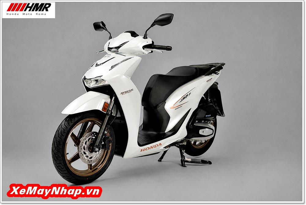 Honda SH Ý 150i Special Edition màu trắng White 15 Honda SH Y 150i Special Edition mau trang White 7