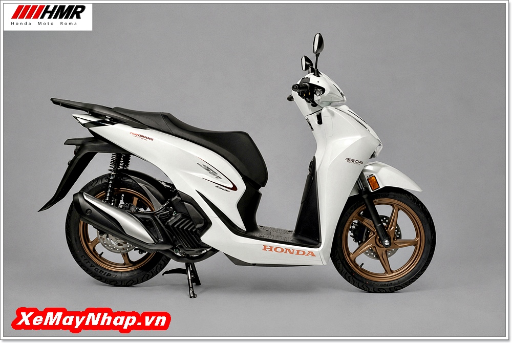 Honda SH Ý 150i Special Edition màu trắng White 12 Honda SH Y 150i Special Edition mau trang White 9
