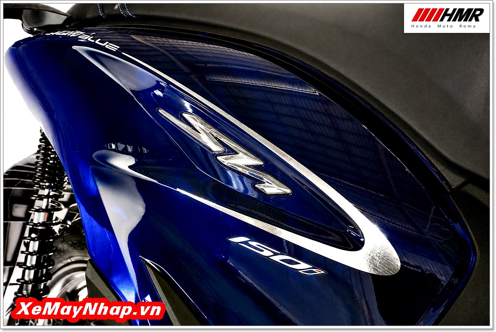 Honda SH Ý 150i Vetro Xanh sapphire (12) Honda SH Y 150i Vetro Xanh sapphire 12