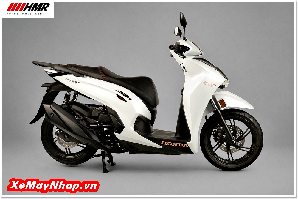 Honda SH Ý 350i Special Edition màu trắng - White 12 Honda SH Y 350i Special Edition mau trang White 5
