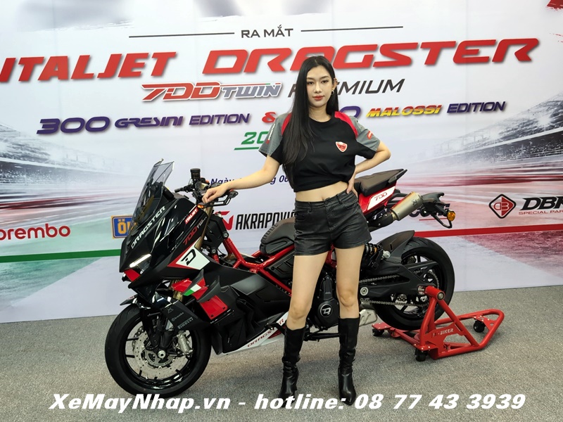100 triệu dân Việt Nam nhưng năm 2026 chỉ có 25 chiếc Italjet Dragster 700 Twin Premium Edition được đưa về theo đơn đặt hàng 12 100 trieu dan Viet Nam nhung nam 2026 chi co 25 chiec Italjet Dragster 700 Twin Premium Edition duoc dua ve theo don dat hang 16