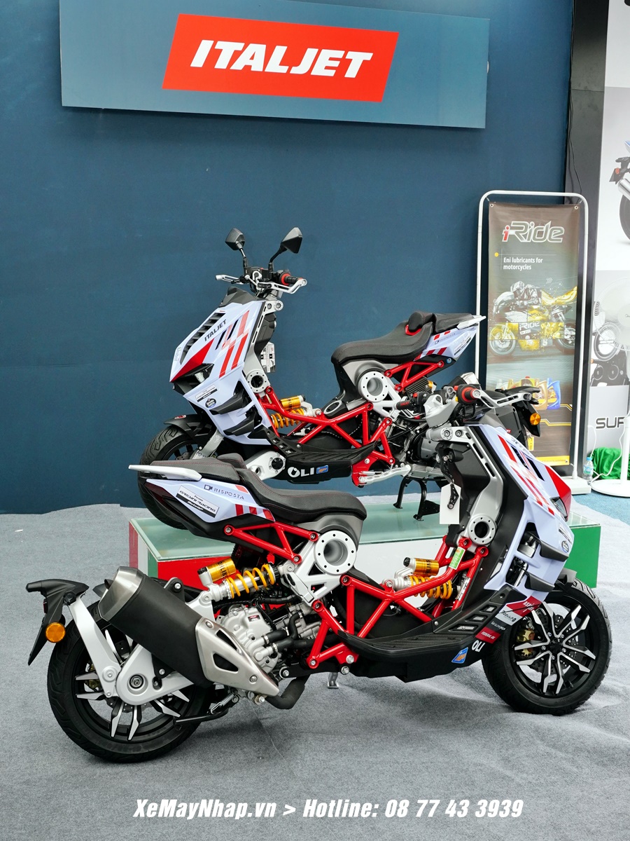 Italjet Dragster 300 Gresini Racing Limited Edition 16 Italjet Dragster 300 Gresini Racing Limited Edition xe may nhap 1
