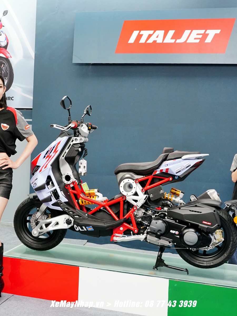 Italjet Dragster 300 Gresini Racing Limited Edition 11 Italjet Dragster 300 Gresini Racing Limited Edition xe may nhap 17