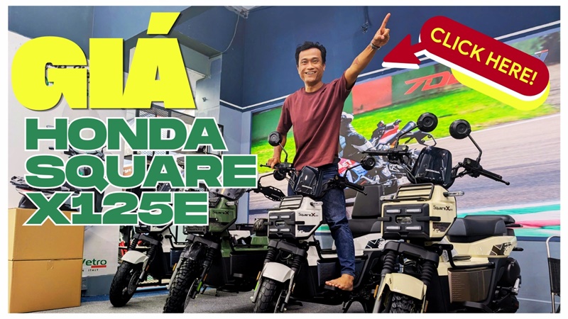 3 điểm nổi bật giúp Honda Square X125 khác biệt giữa thị trường xe tay ga 125cc 19 3 diem noi bat giup Honda Square X125 khac biet giua thi truong xe tay ga 125cc