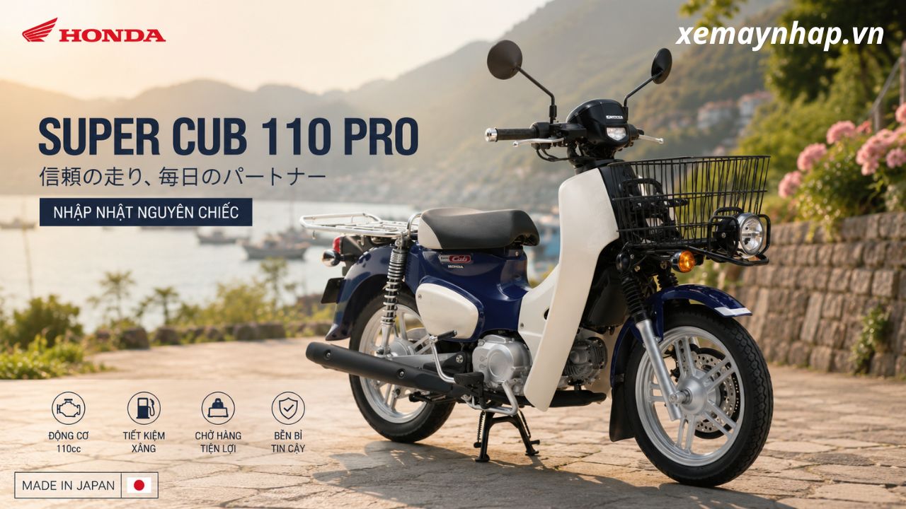 3 điều đáng mua Honda Super Cub 110cc Pro 21 3 điều đáng mua Honda Super Cub 110cc Pro