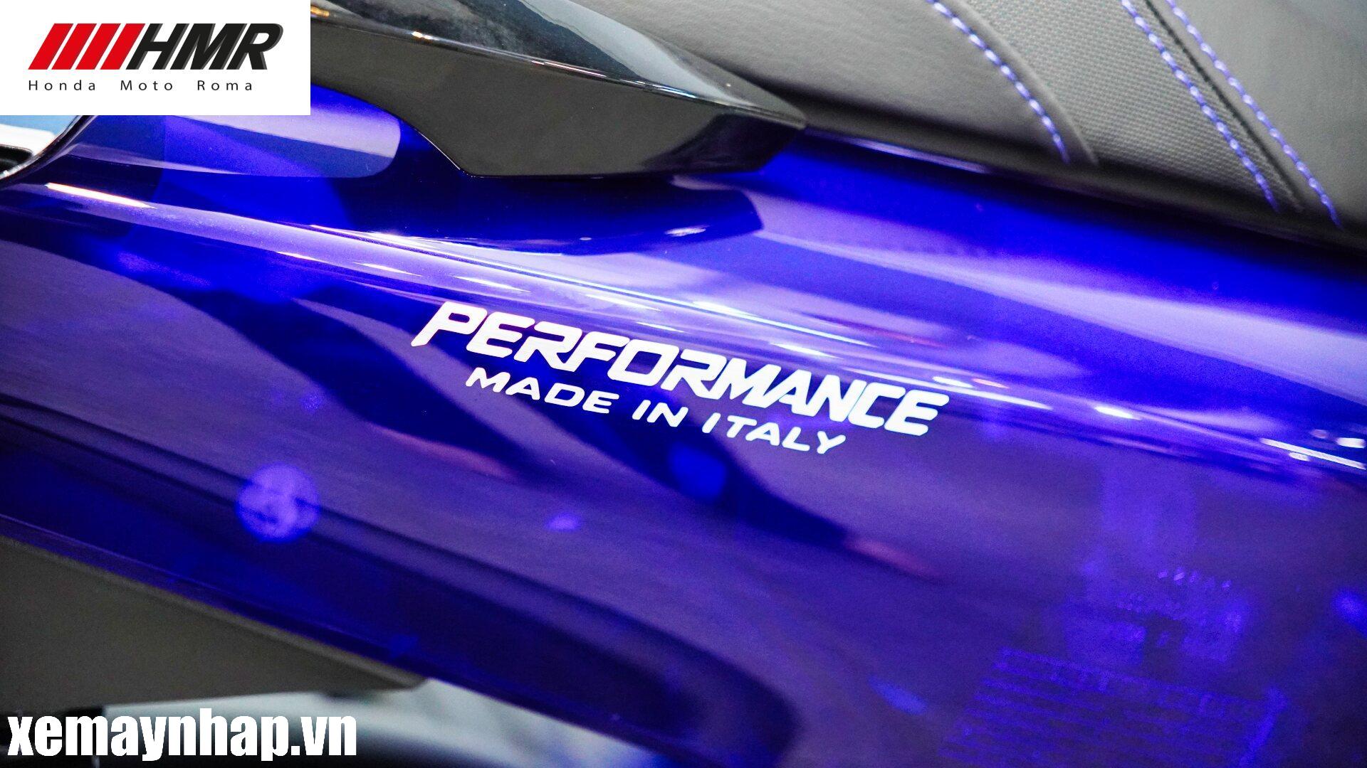 Honda SH150i Special Edition Vetro Blue HRM – Khi Honda SH Made in Italy bước sang một chương mới tại Việt Nam 6 Honda SH Ý 150i Special Edition Vetro Blue Honda Moto Roma