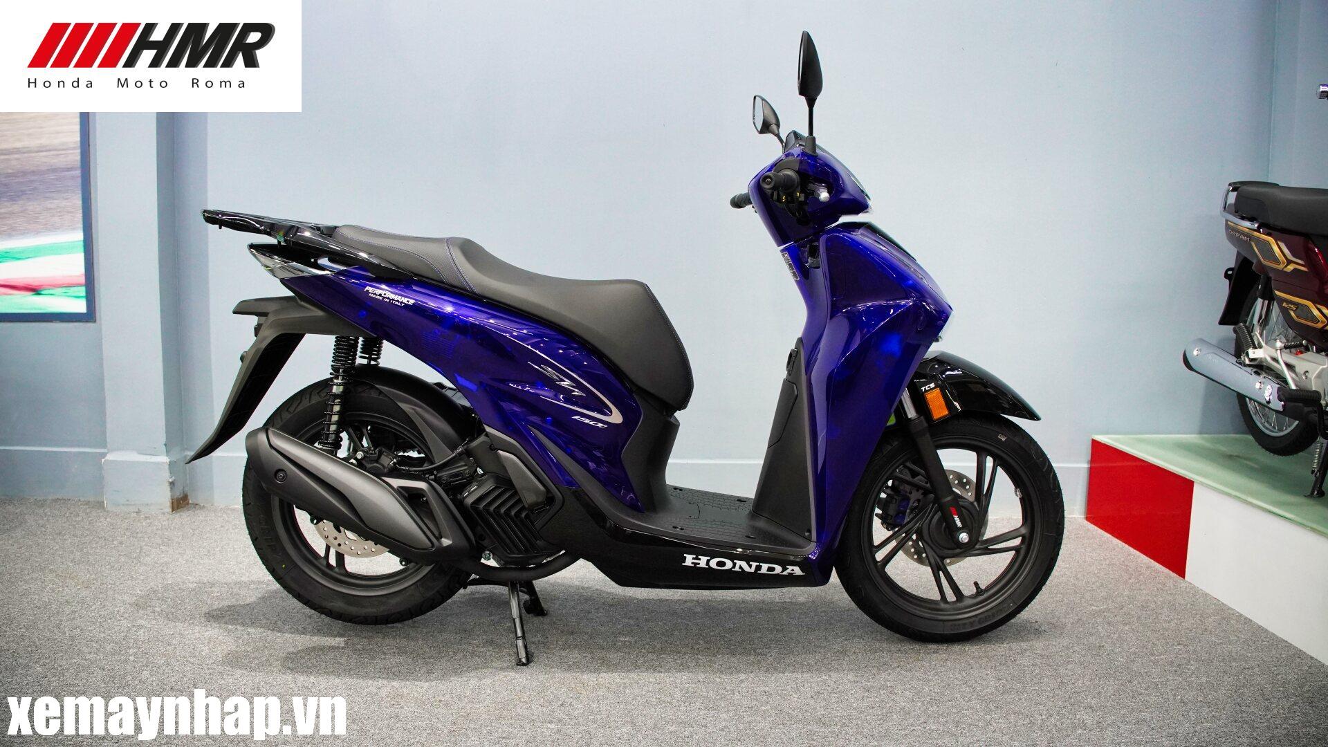 Honda SH150i Special Edition Vetro Blue HRM – Khi Honda SH Made in Italy bước sang một chương mới tại Việt Nam 21 Honda SH Ý 150i Special Edition Vetro Blue Honda Moto Roma