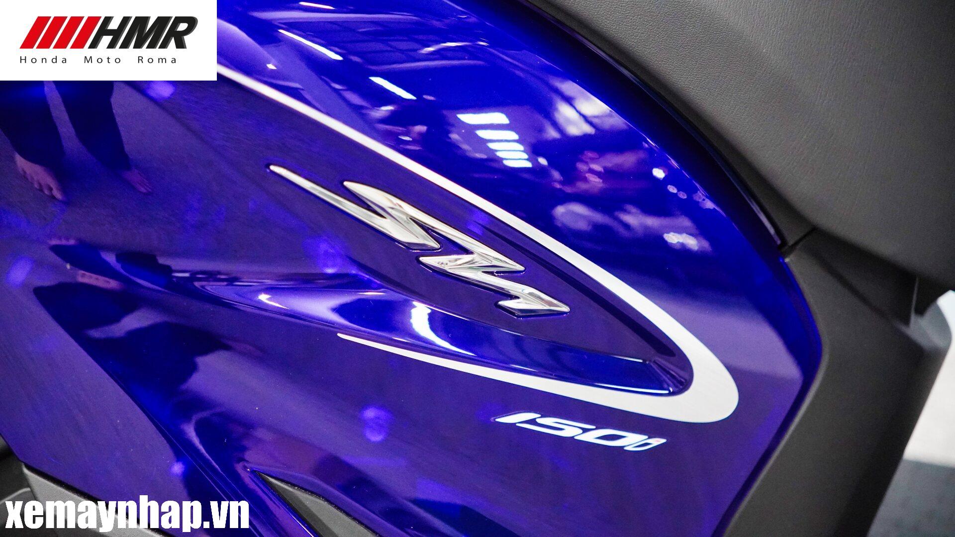 Honda SH150i Special Edition Vetro Blue HRM – Khi Honda SH Made in Italy bước sang một chương mới tại Việt Nam 5 Honda SH Ý 150i Special Edition Vetro Blue Honda Moto Roma