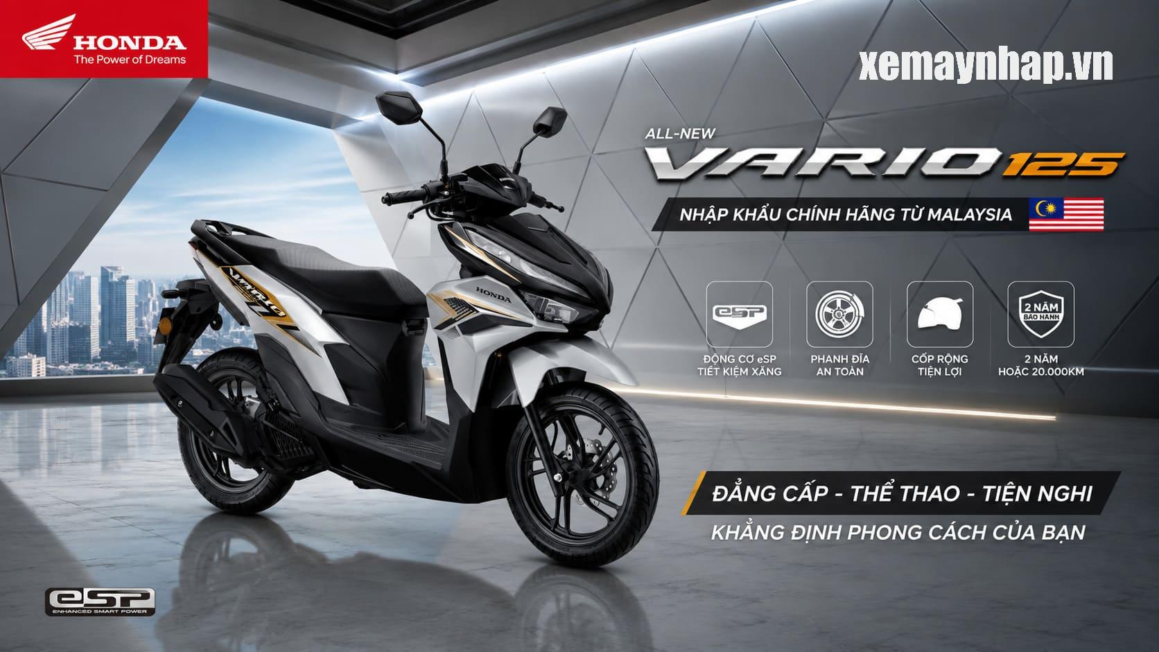 Cách bảo dưỡng Honda Vario 125 Malaysia để xe luôn bền đẹp và vận hành ổn định 20 honda vario 125 malaysia xemaynhap 1