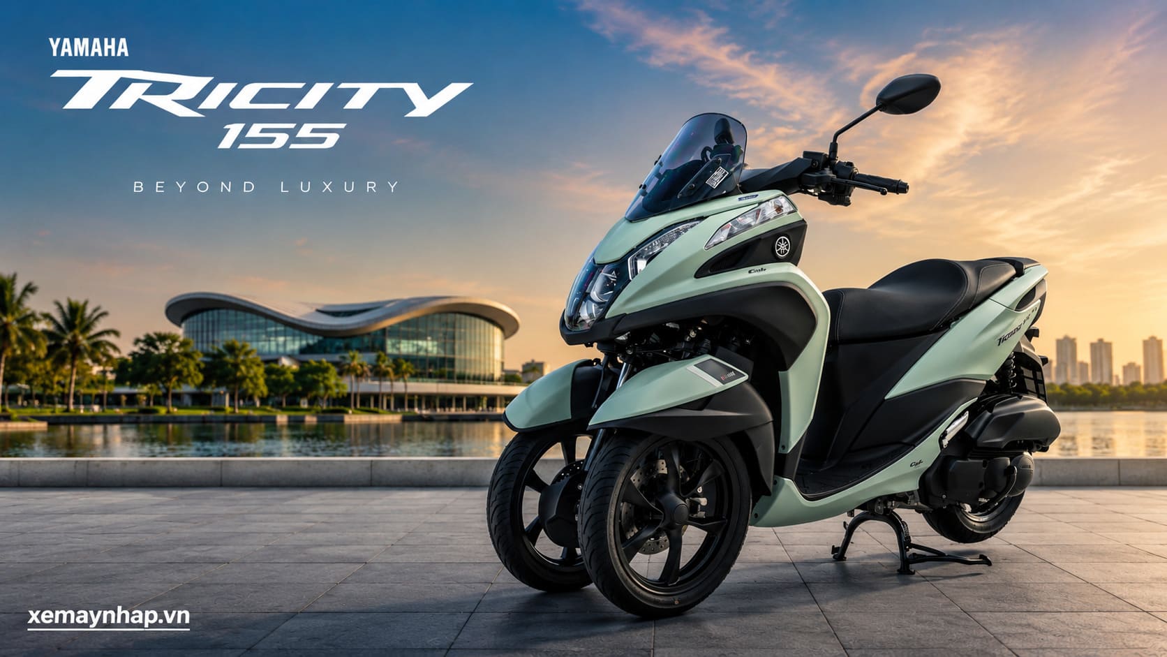 Yamaha Tricity 155, mẫu xe tay ga 3 bánh an toàn dành cho gia đình 23 Yamaha Tricity 155
