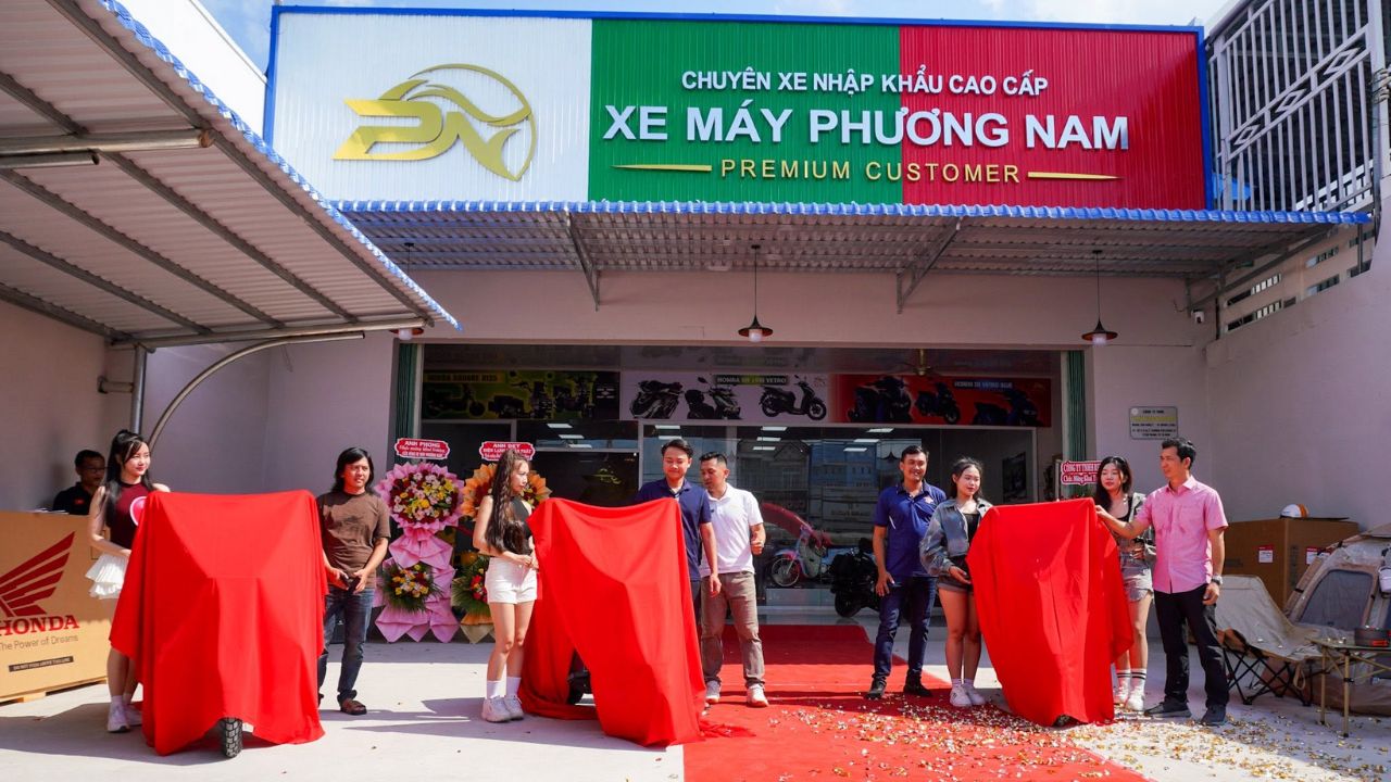 Tổng hợp các đại lý xe máy nhập khẩu 4 Cửa hàng xe máy nhập Xe Máy Phương Nam