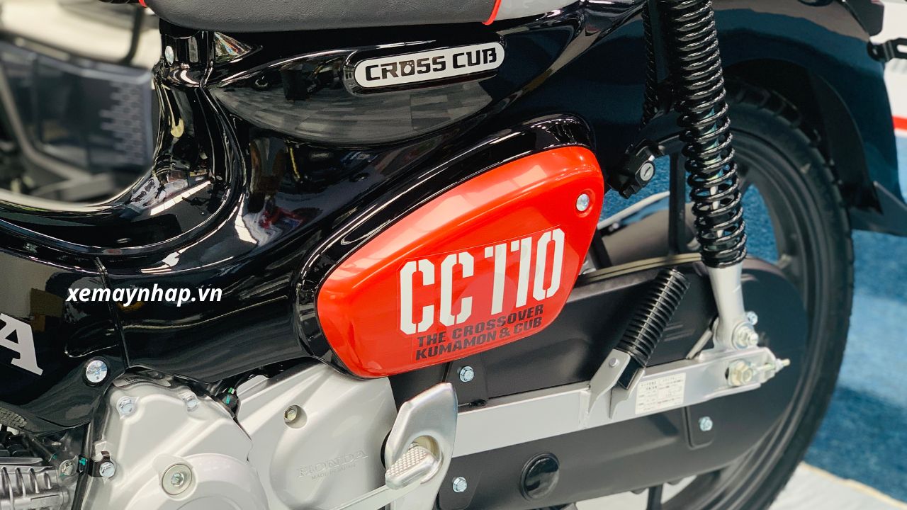 Honda Cross Cub 110 Kumamon về thêm 5 chiếc trong tháng 8 2 Honda Cross Cub 110 Kumamon