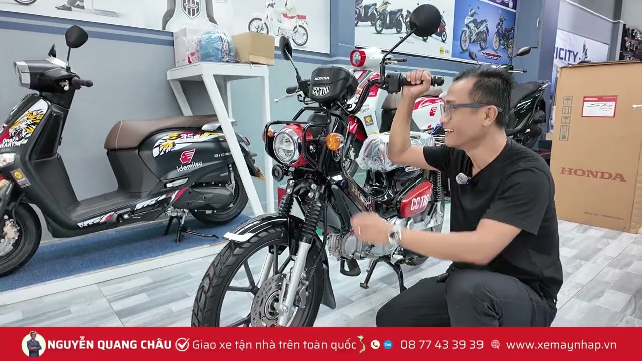 Honda Cross Cub 110 Kumamon về thêm 5 chiếc trong tháng 8 10 sau bao thang cho xe honda cross