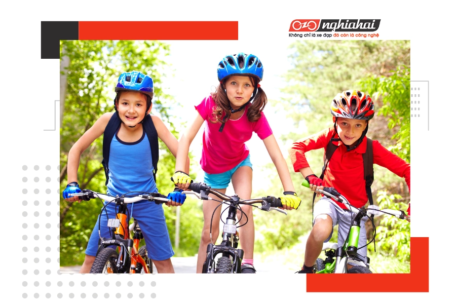 Cần chọn xe có kích thước phù hợp với trẻ em