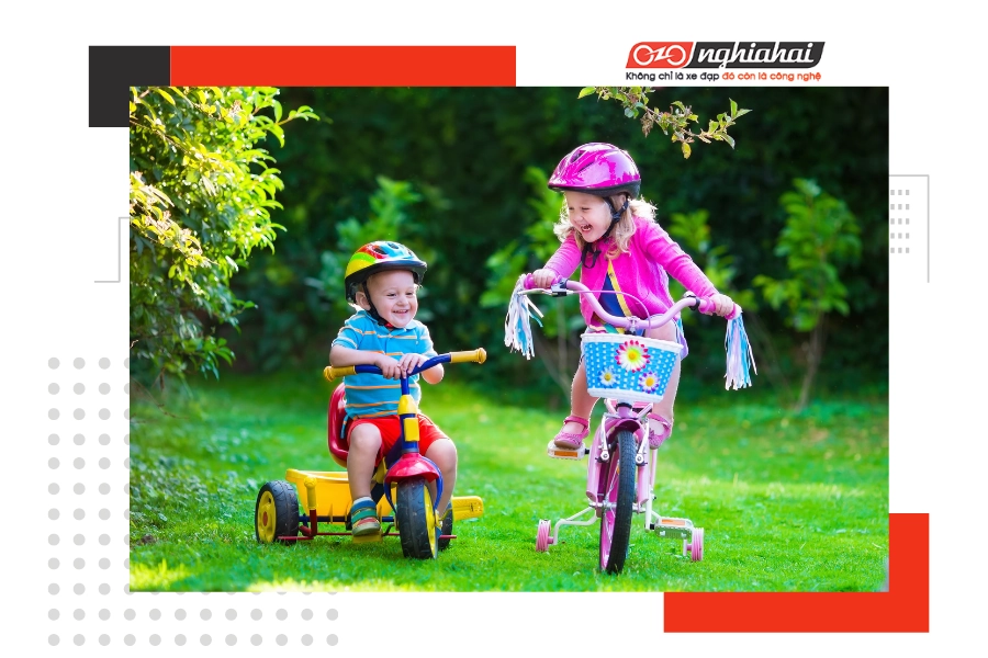 Hướng dẫn cách chọn xe đạp cho trẻ em từ 2 đến 10 tuổi