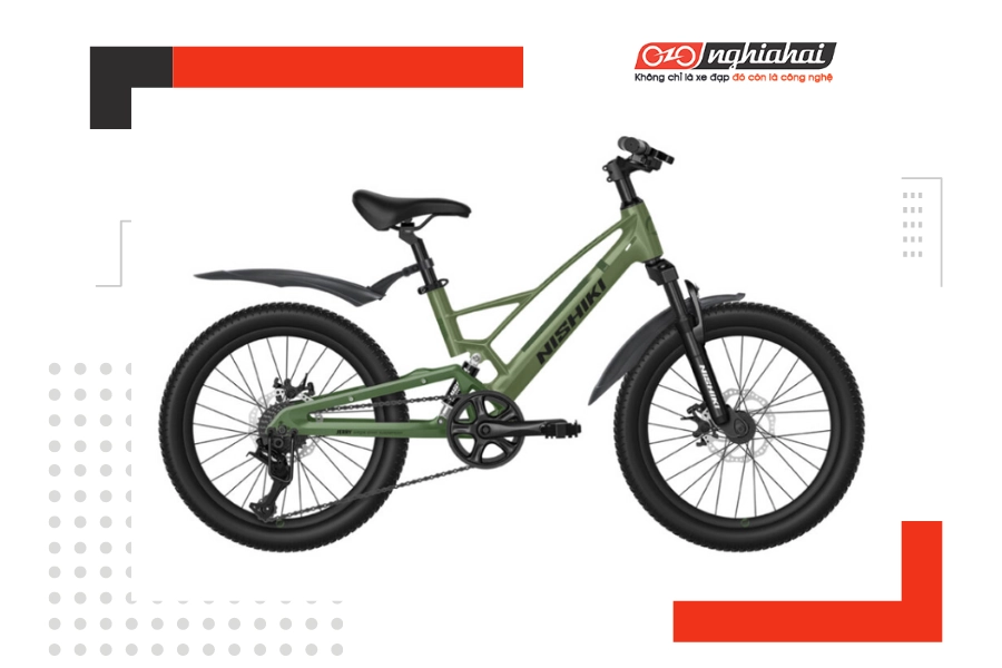 Xe đạp địa hình Nishiki Jerry 20 inches