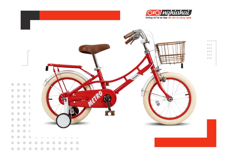 Xe đạp trẻ em NISHIKI METRO 16 inches