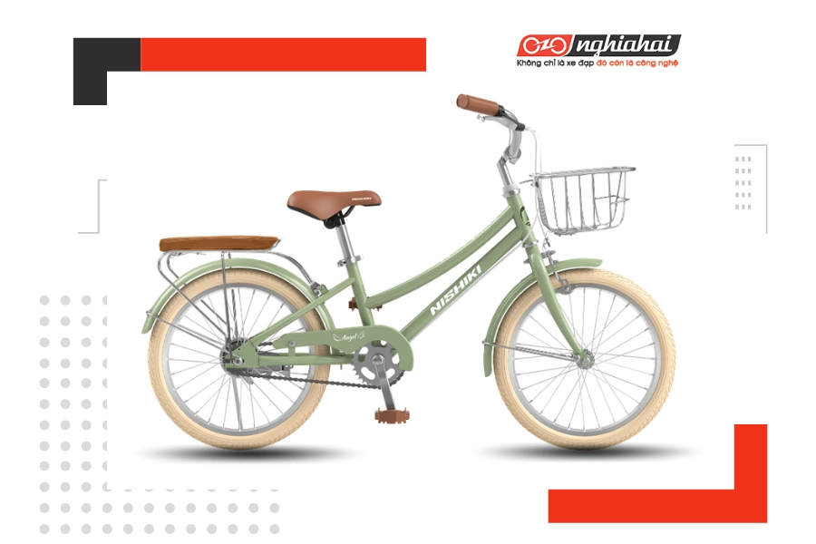 Xe đạp trẻ em Nishiki Angle 18 inches